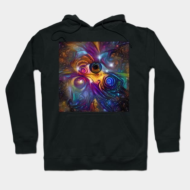 Star Eye of Space Hoodie by rolffimages